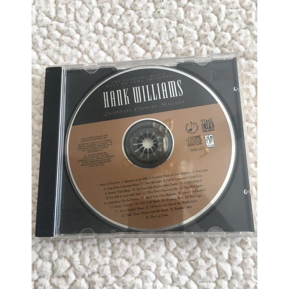 HANK WILLIAMS CD